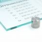 Preview: Tuerschild VITRUM P Glasschild fuer Buero DIN A4